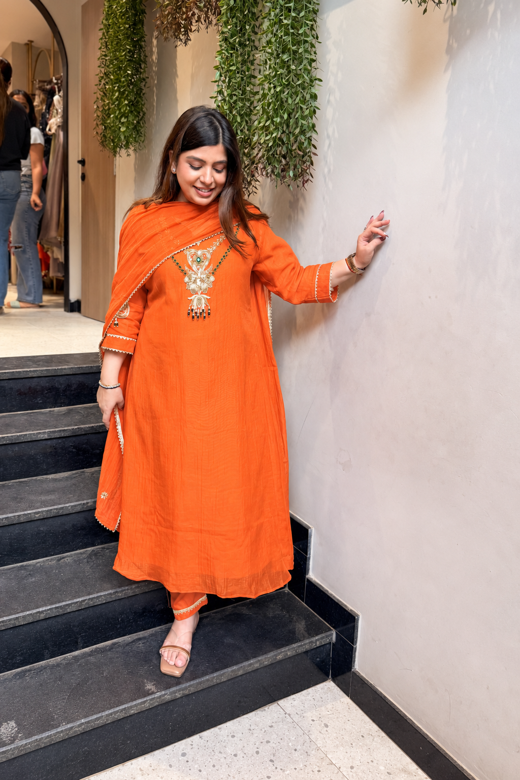 Narmina Hand Embroidered Suit Set