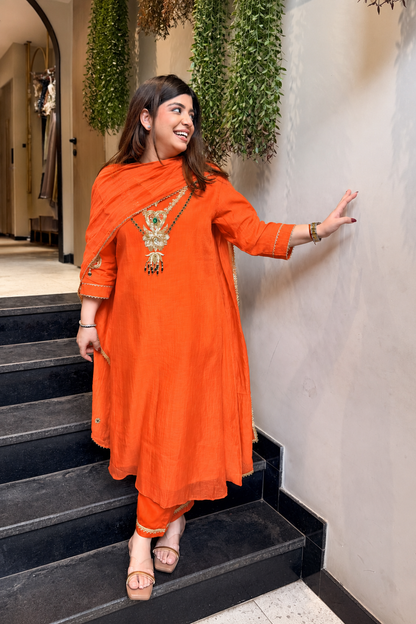 Narmina Hand Embroidered Suit Set