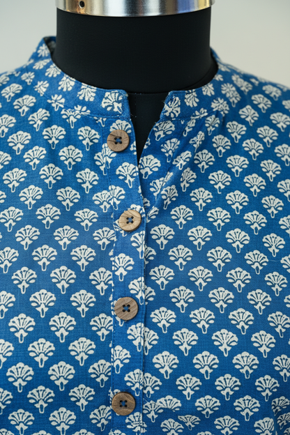 Uma Printed Plazo Set
