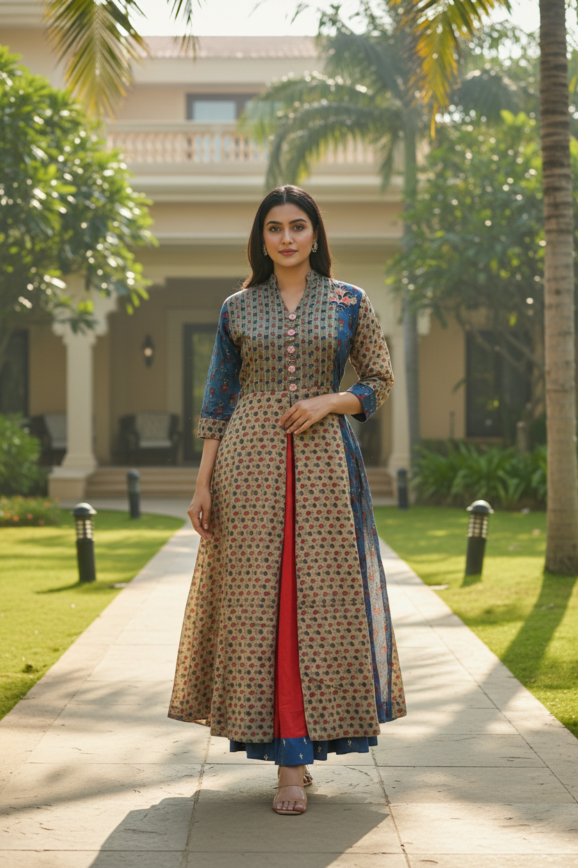 Archana Printed Anarkali