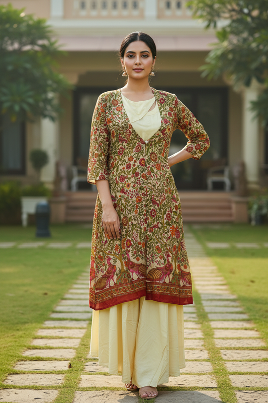Kira Floral Printed Co ord Set