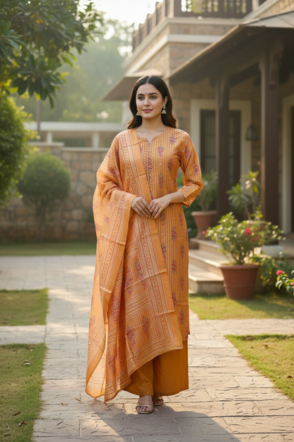 Shanti Printed Suit Set