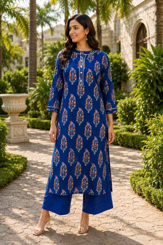 Sugana Floral Printed Co ord Set