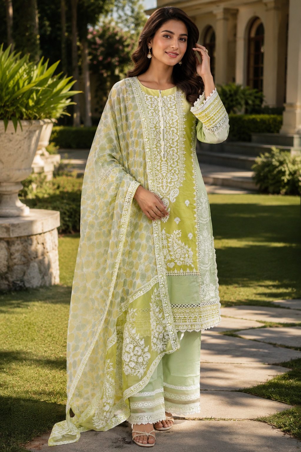 Riza Embroidered Pakistani Suit Set