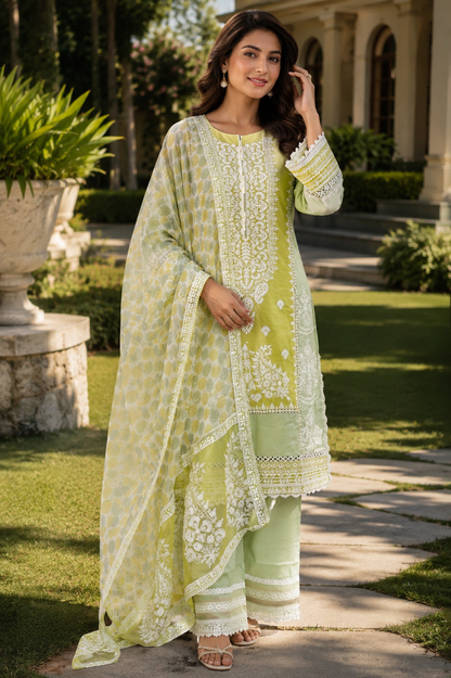Riza Embroidered Pakistani Suit Set