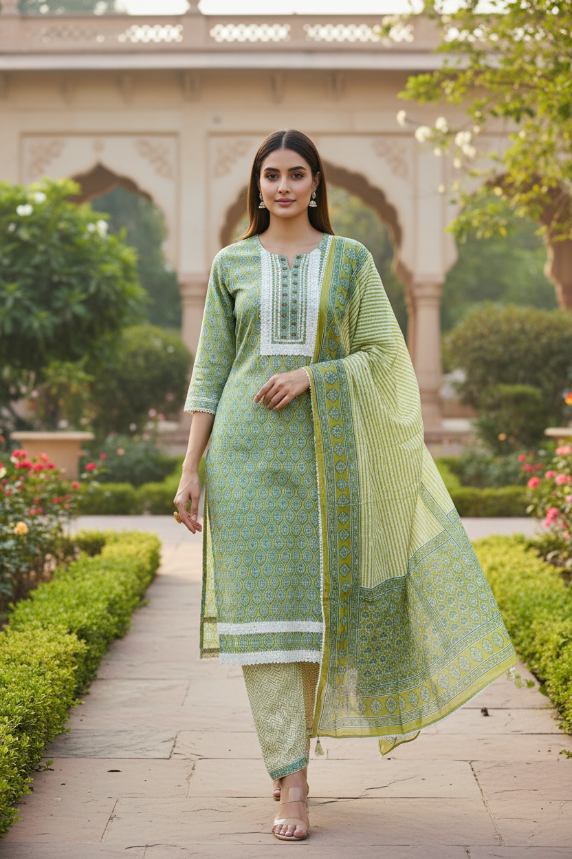 Seerat Printed Suit Set