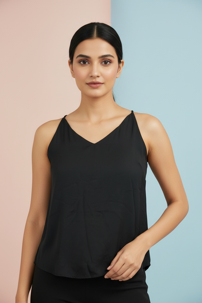 Black Slip Top