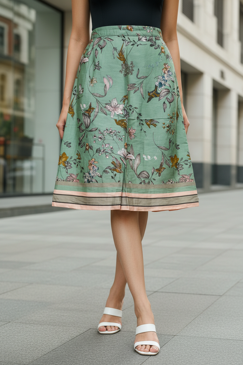 Floral Printed Bermuda Shorts