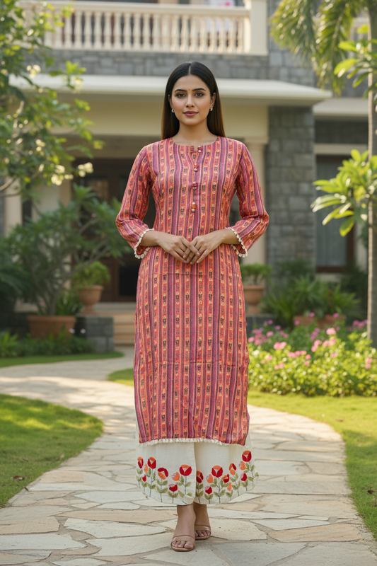 Zain Printed Plazo Set