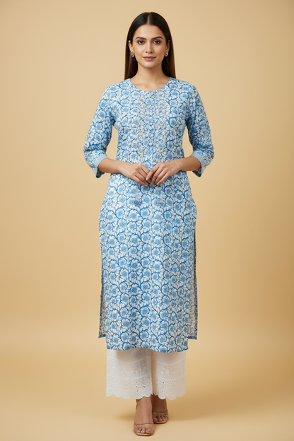 Reeva Printed Plazo Set