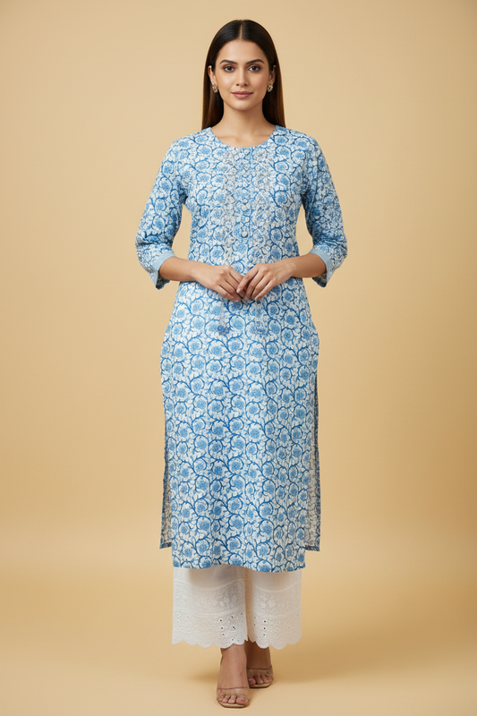 Reeva Printed Plazo Set
