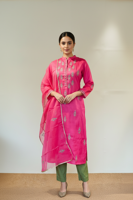 Ananya Embroidered Suit Set