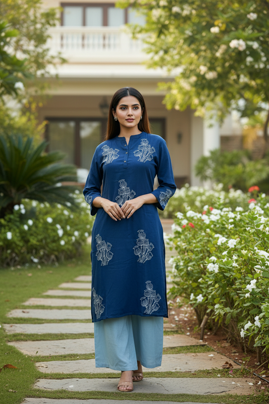Kirti Printed Plazo Set