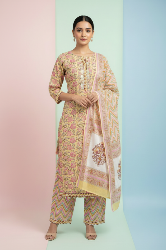 Piya Printed Suit Set