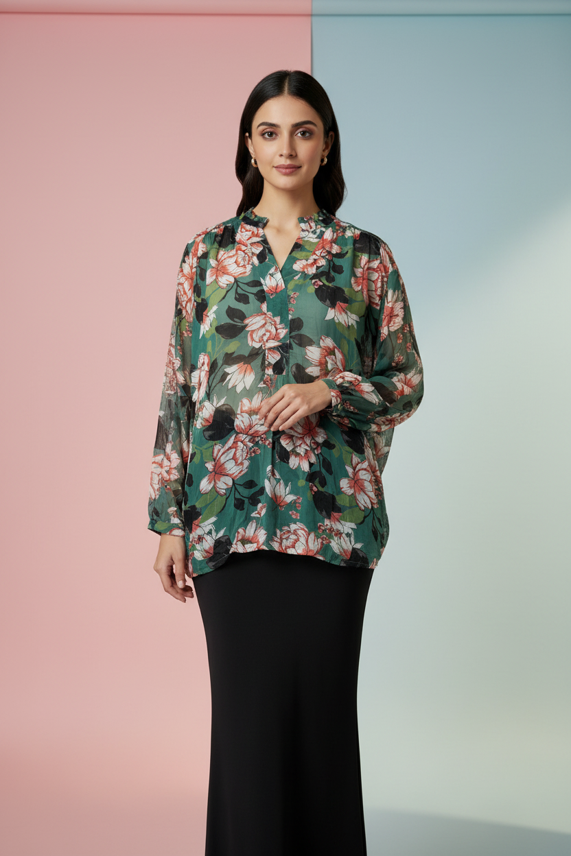 Floral Printed Shirt