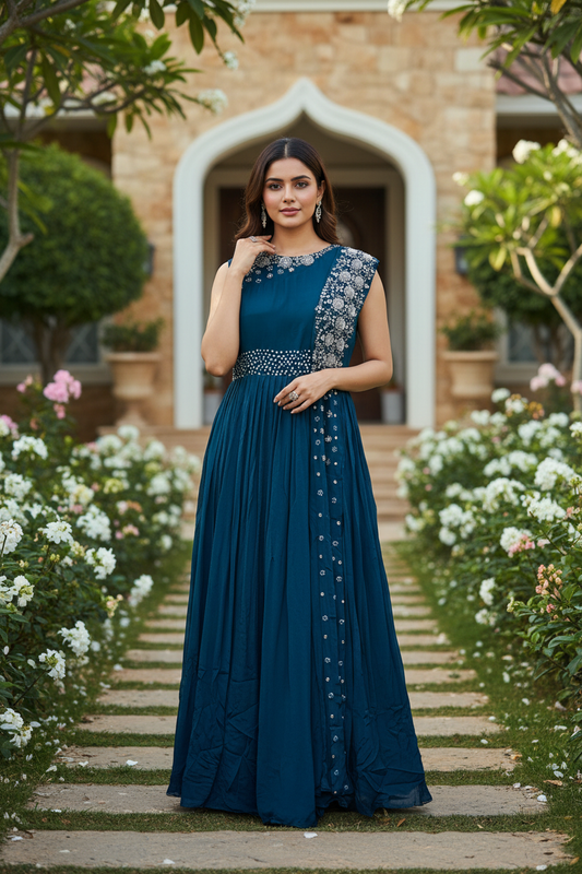 Zarina Embellished Anarkali