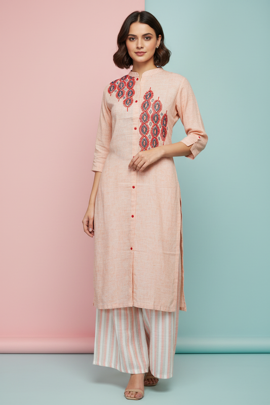 Devika Embroidered Co ord Set