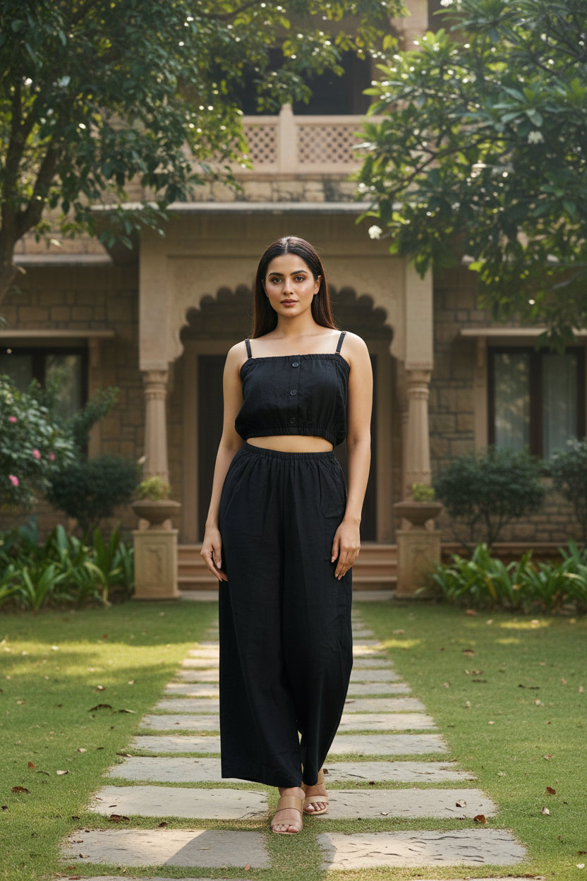 Donal Black Co ord Set