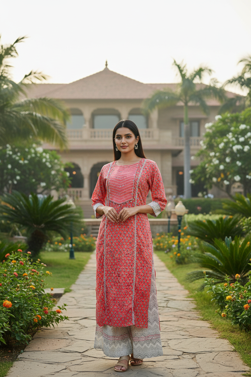 Vridhi Printed Co ord Set