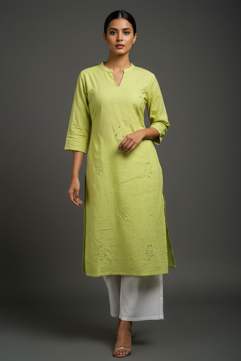 Yuvika Green Plazo Set
