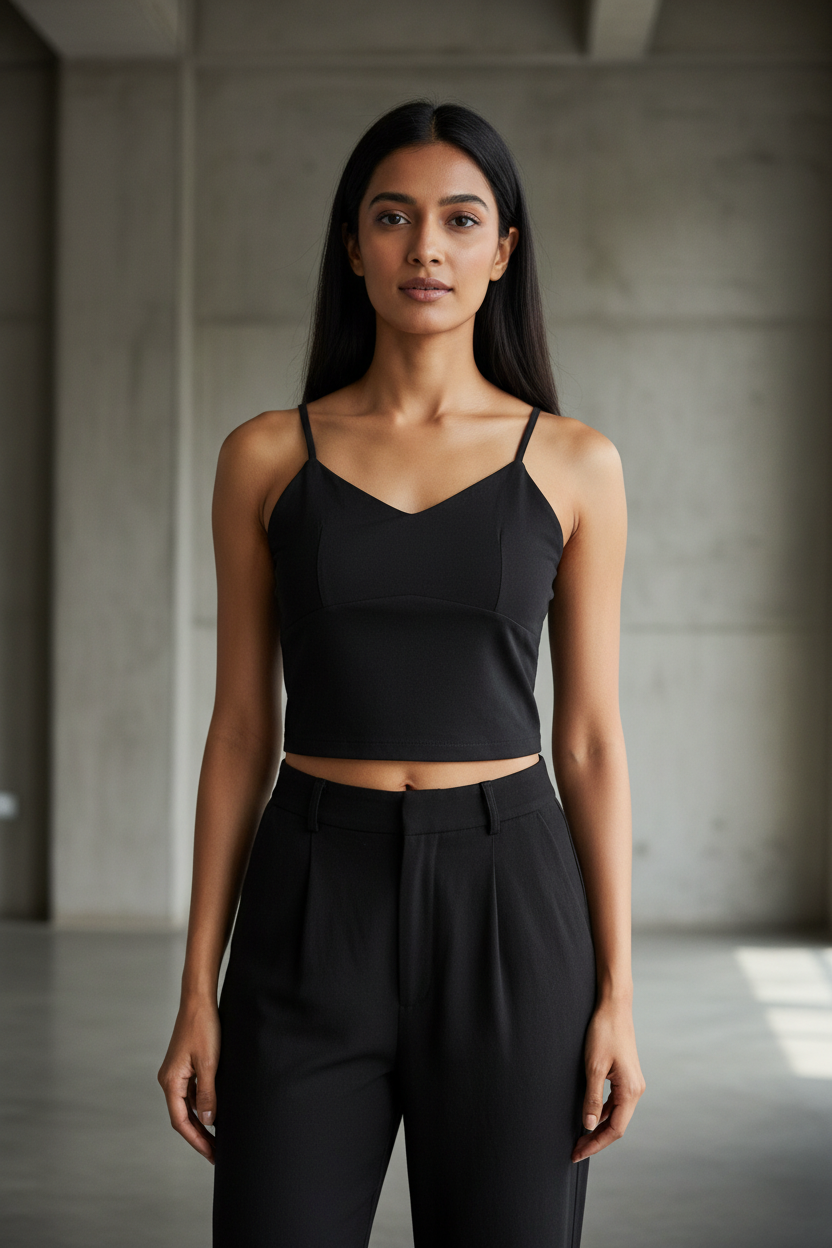 Black Slip Top