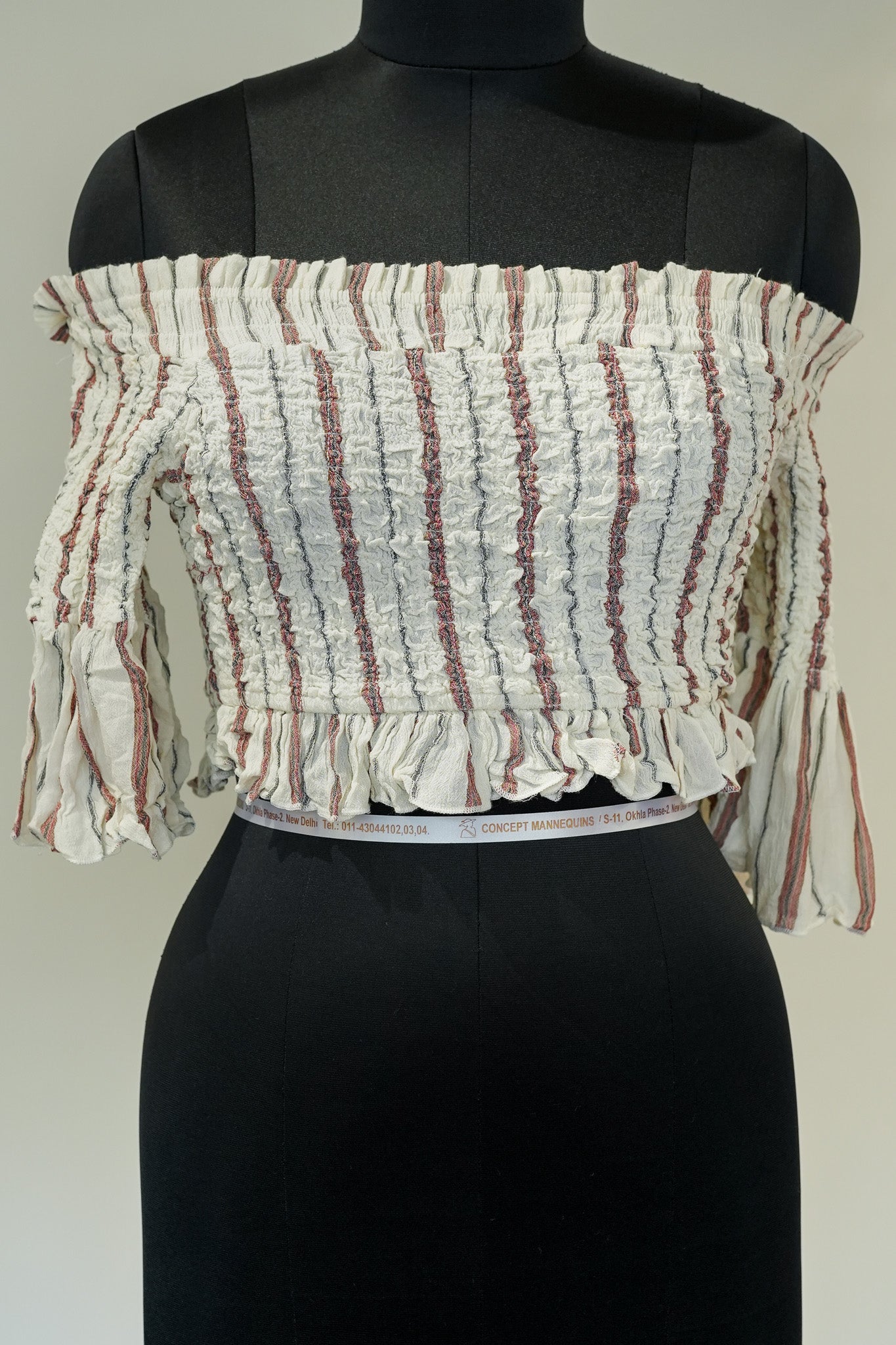 Printed Off Shoulder Top