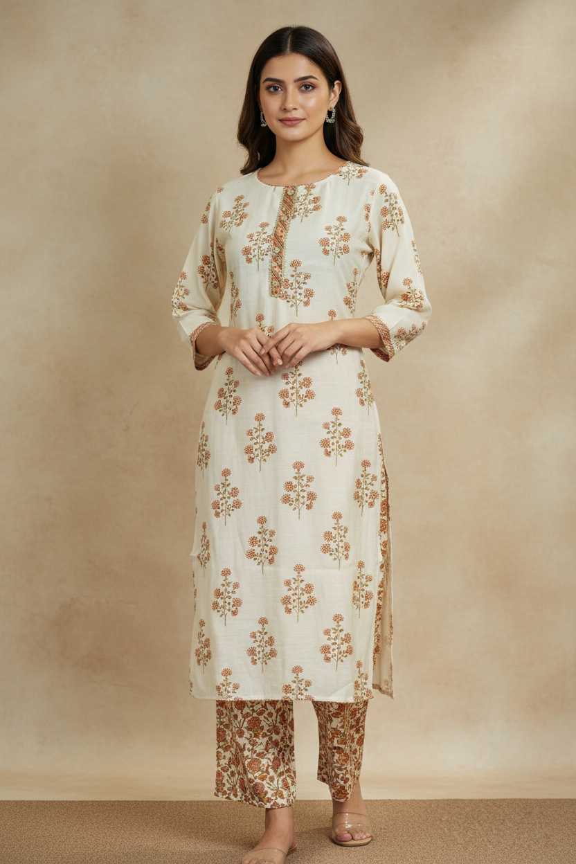Zoya Printed Kurta Set