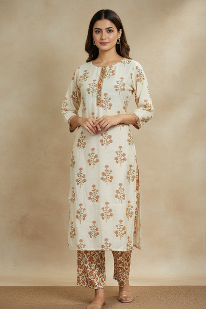 Zoya Printed Kurta Set