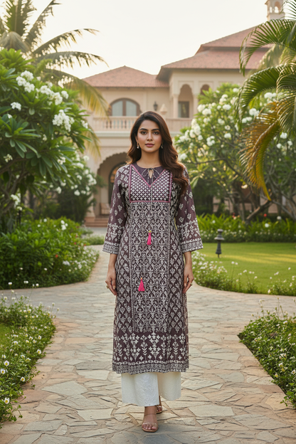 Remsha Printed Kurta Set