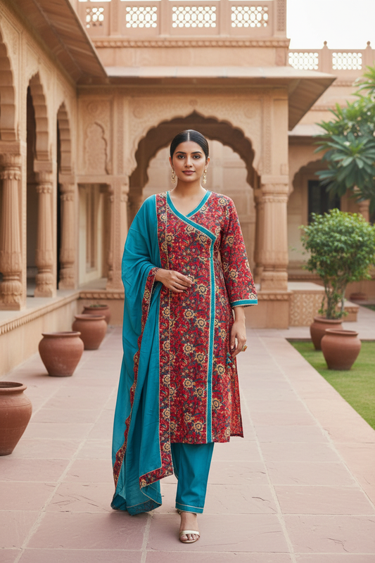 Urvi Printed Suit Set