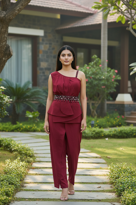 Ruby Drape Co-ord Set