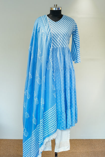 Isha Printed Suit Set