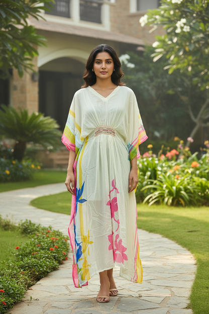 Damini Printed Kaftan