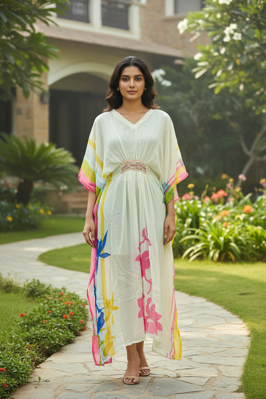Damini Printed Kaftan