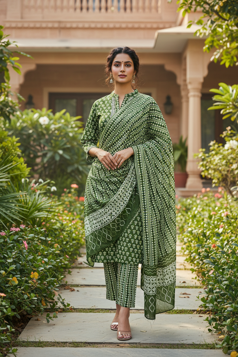 Virna Printed Suit Set