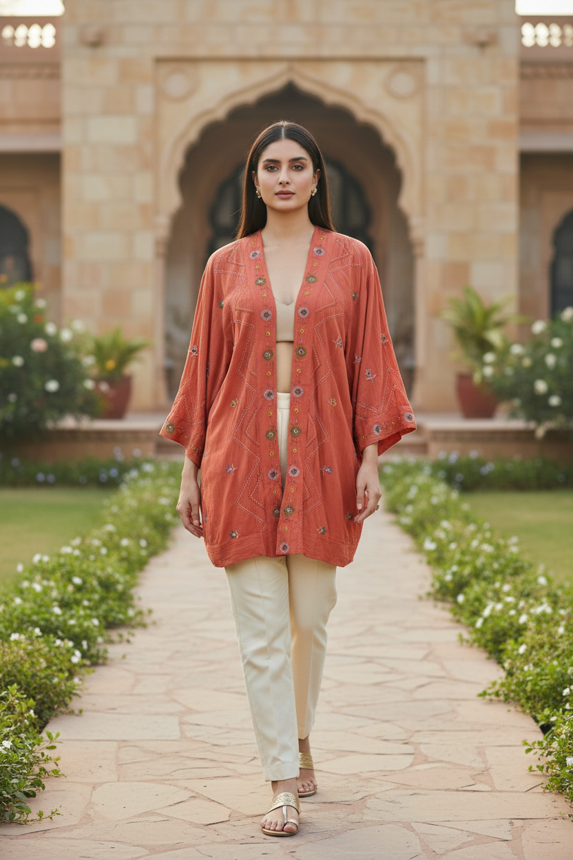 Rust Thread Work Cape