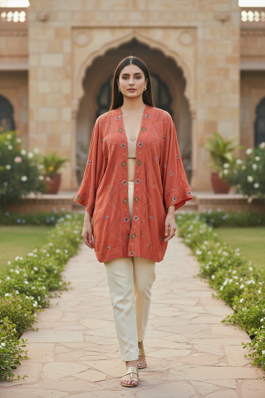 Rust Thread Work Cape