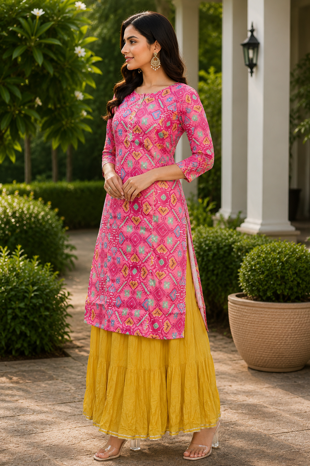 Tarisha Printed Co ord Set
