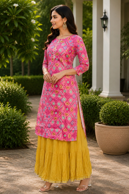 Tarisha Printed Co ord Set