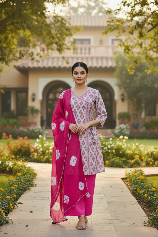 Gulabi Noor Suit Set