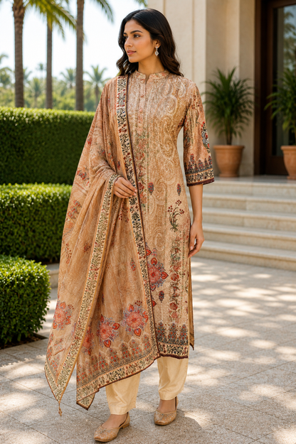 Reedha Printed Suit Set