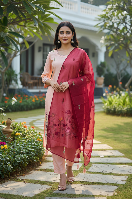 Shilpa Thread Work Suit Set