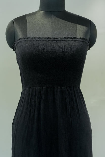 Black Tube Long Dress