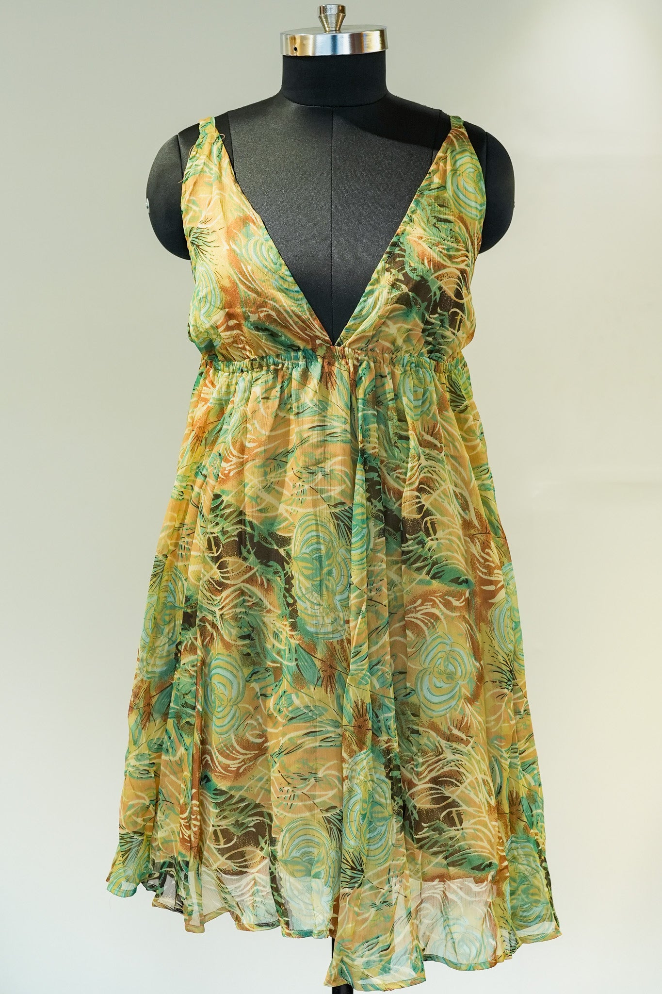 Floral Printed Slip Dress