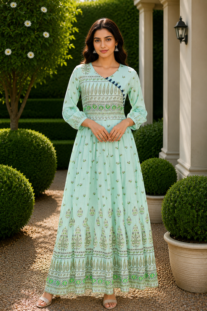 Kumud Printed Anarkali