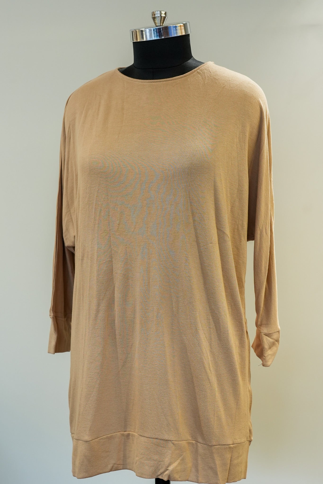 Beige Loose Fit Sweatshirt