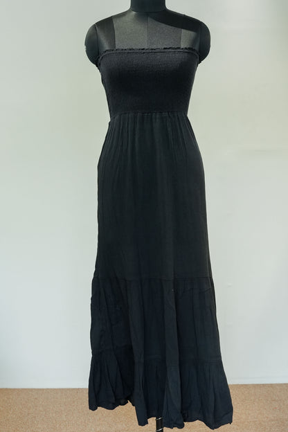 Black Tube Long Dress