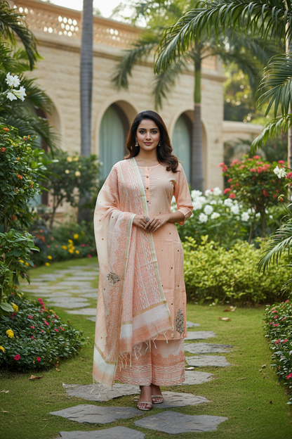 Anjali Embroidered Suit Set