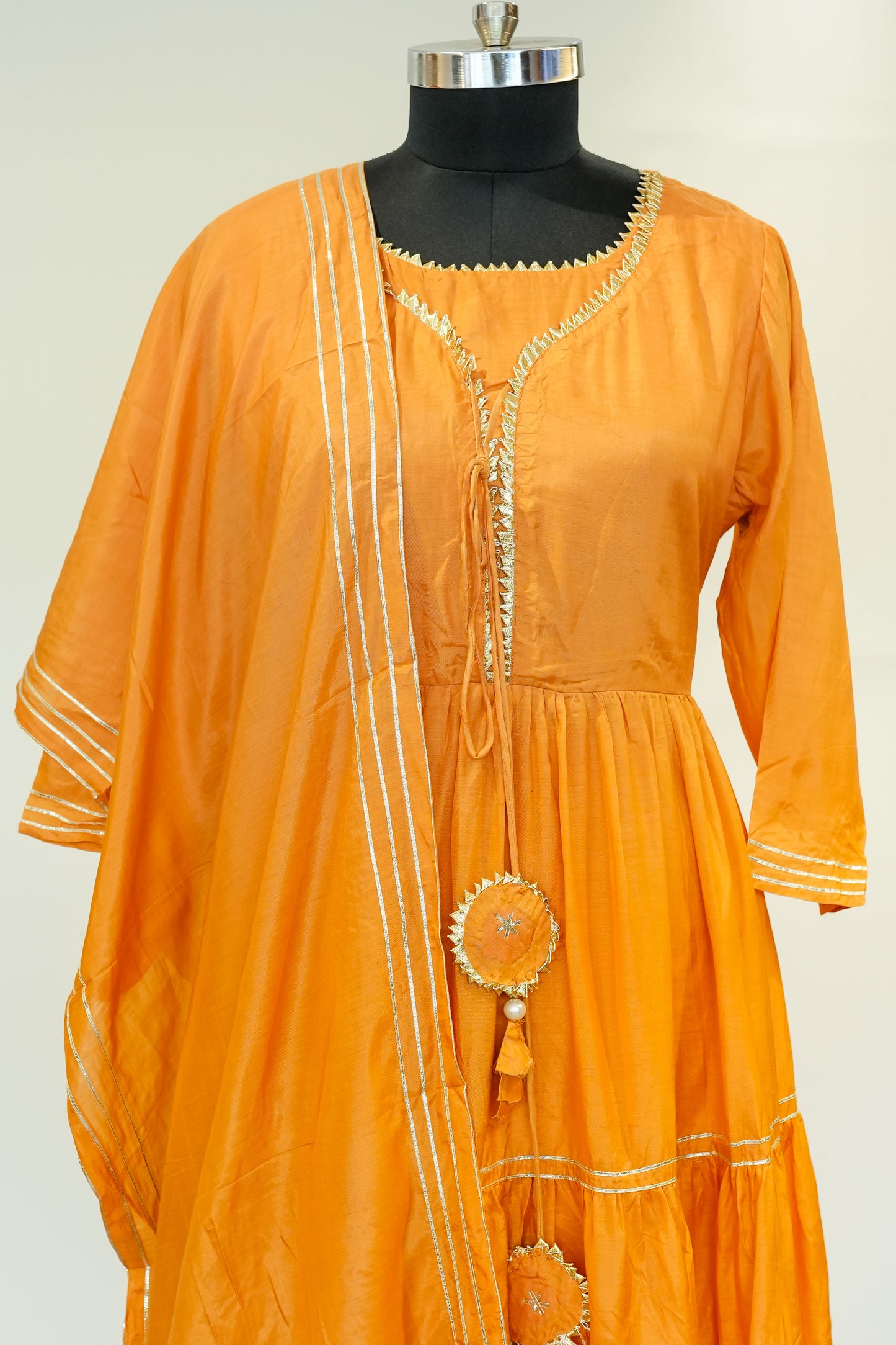 Seema Gotta Detailing Anarkali Set