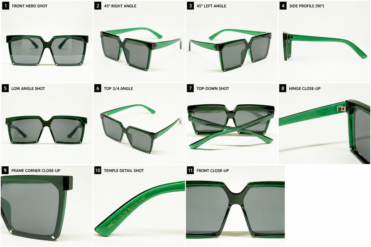 Vintage Classic Square Shades